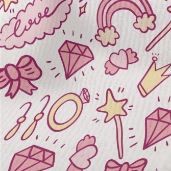 Pink Princess Decoration Terry