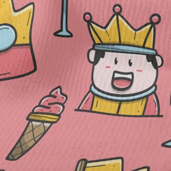 Hand Drawn Cartoon King Terry