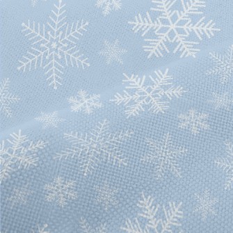 Snowflakes Are Falling Performance Linen