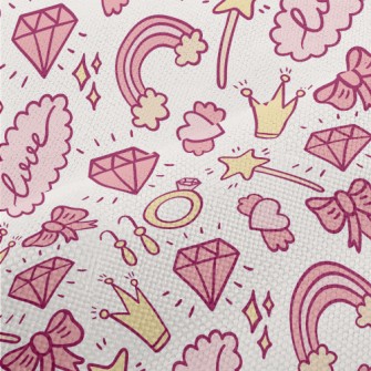 Pink Princess Decoration Performance Linen