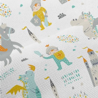Fire-breathing Dragon And Cast Performance Linen