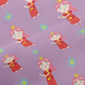 Beautiful Pink-haired Princess Performance Linen