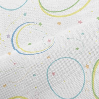 Playful Colorful Starry Sky Performance Linen