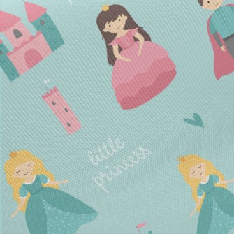 Prince And Princess Castle Twill