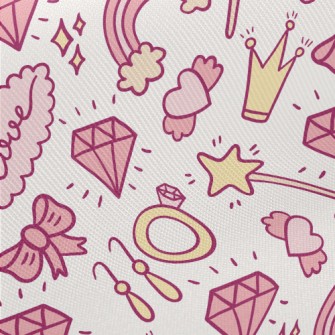 Pink Princess Decoration Twill