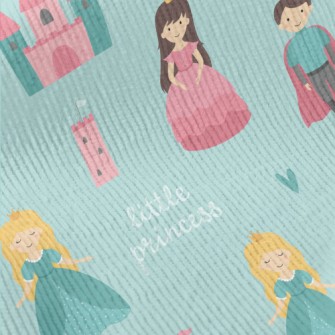 Prince And Princess Castle Standard Corduroy