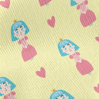 Cute Blue-haired Princess Standard Corduroy