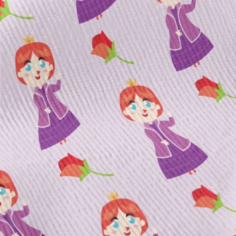 Elegant Red-haired Princess Standard Corduroy