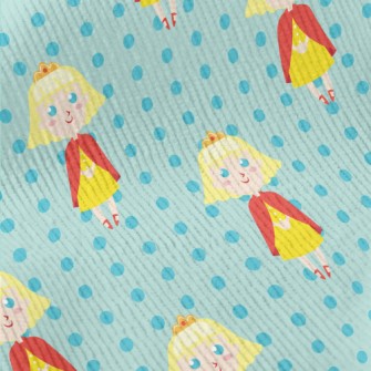 Princess Wearing A Cape Standard Corduroy