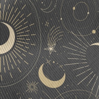 Mysterious Night Sky Pattern Standard Corduroy