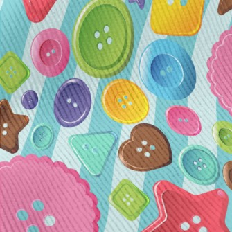 Cute Colorful Buttons Standard Corduroy