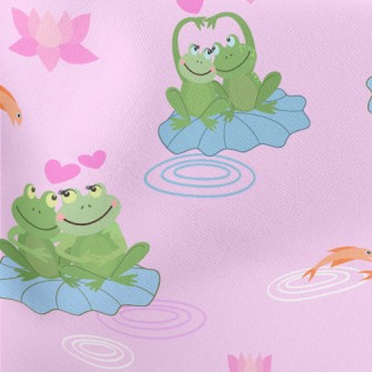 Two Frogs In Love Stretch Ponte