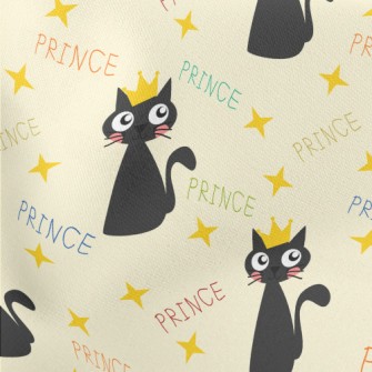 Black Cat Prince Stretch Ponte