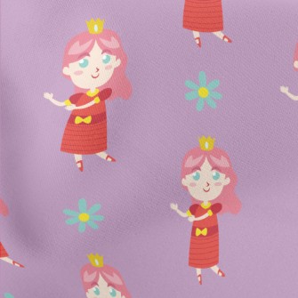 Beautiful Pink-haired Princess Stretch Ponte