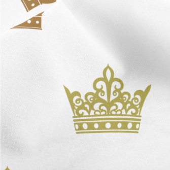 Gorgeous European Crown Micro Fleece