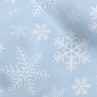Snowflakes Are Falling Micro Fleece