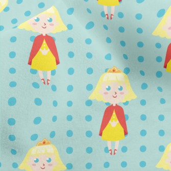 Princess Wearing A Cape Micro Fleece