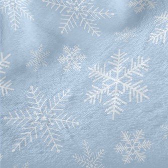 Snowflakes Are Falling Minky