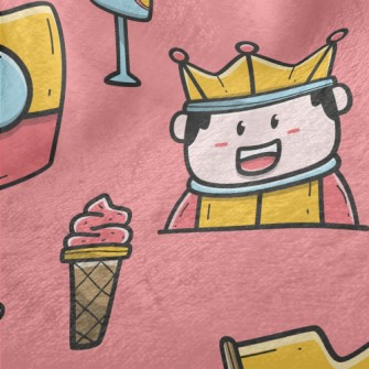 Hand Drawn Cartoon King Minky