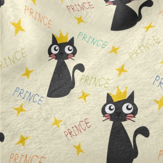 Black Cat Prince Minky