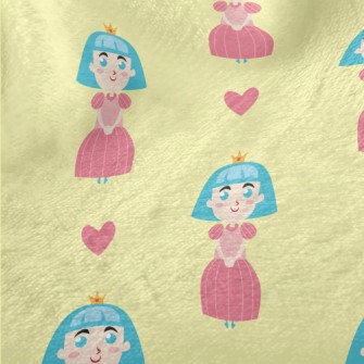 Cute Blue-haired Princess Minky