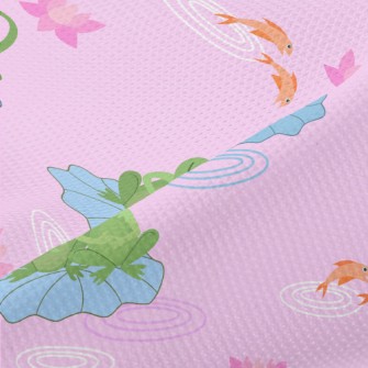 Two Frogs In Love Piqué