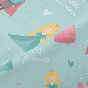 Prince And Princess Castle Piqué