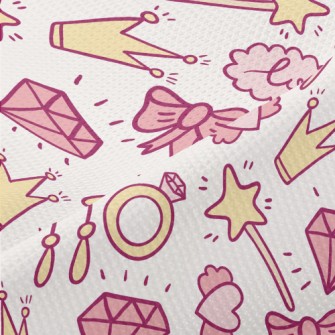 Pink Princess Decoration Piqué