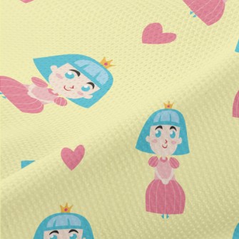 Cute Blue-haired Princess Piqué