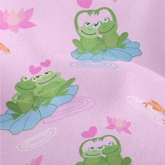 Two Frogs In Love Lightweight Performance Linen