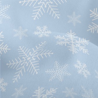 Snowflakes Are Falling Lightweight Performance Linen
