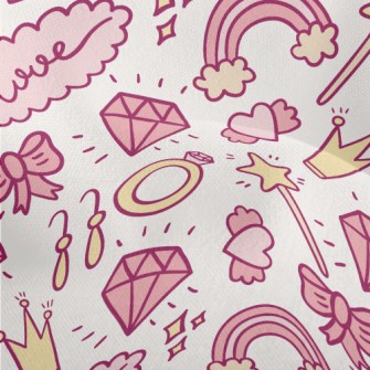 Pink Princess Decoration Lightweight Performance Linen