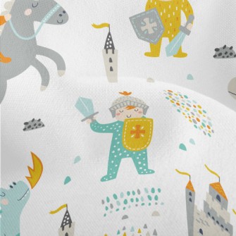 Fire-breathing Dragon And Cast Lightweight Performance Linen