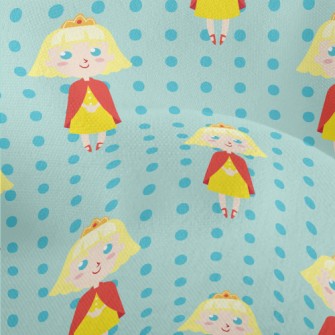 Princess Wearing A Cape Lightweight Performance Linen
