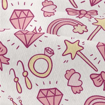 Pink Princess Decoration Modern Jersey