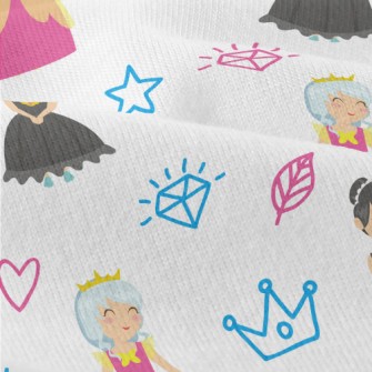 Hand Drawn Pattern Princess Modern Jersey
