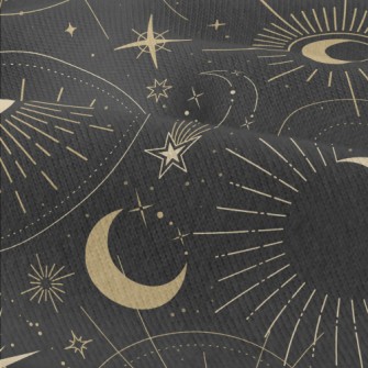 Mysterious Night Sky Pattern Modern Jersey
