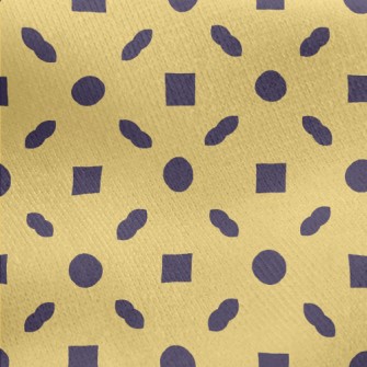 Geometric Diamond Pattern Jersey Backed Fleece