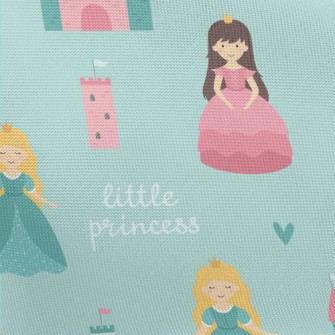 Prince And Princess Castle Pongee