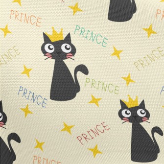 Black Cat Prince Pongee