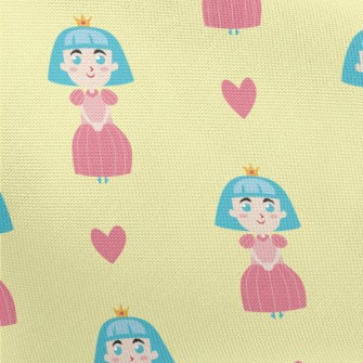 Cute Blue-haired Princess Pongee