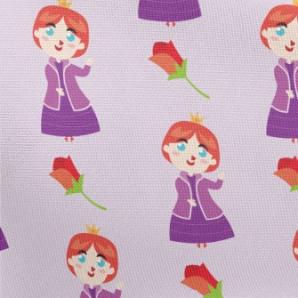 Elegant Red-haired Princess Pongee