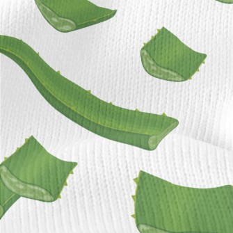 Green Reed Chopped Stretch Jersey