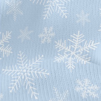 Snowflakes Are Falling Stretch Jersey