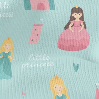 Prince And Princess Castle Stretch Jersey