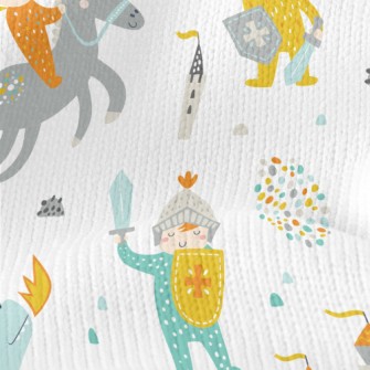 Fire-breathing Dragon And Cast Stretch Jersey