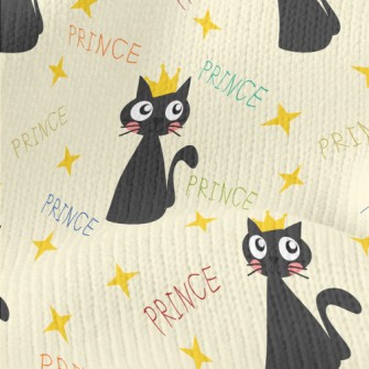 Black Cat Prince Stretch Jersey