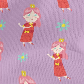 Beautiful Pink-haired Princess Stretch Jersey