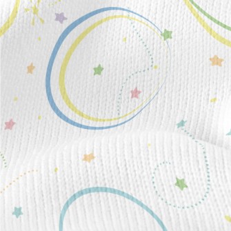 Playful Colorful Starry Sky Stretch Jersey