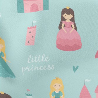 Prince And Princess Castle Lightweight Cotton Poplin